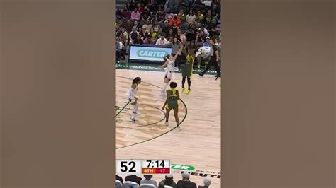Jewell Loyd hits critical three.